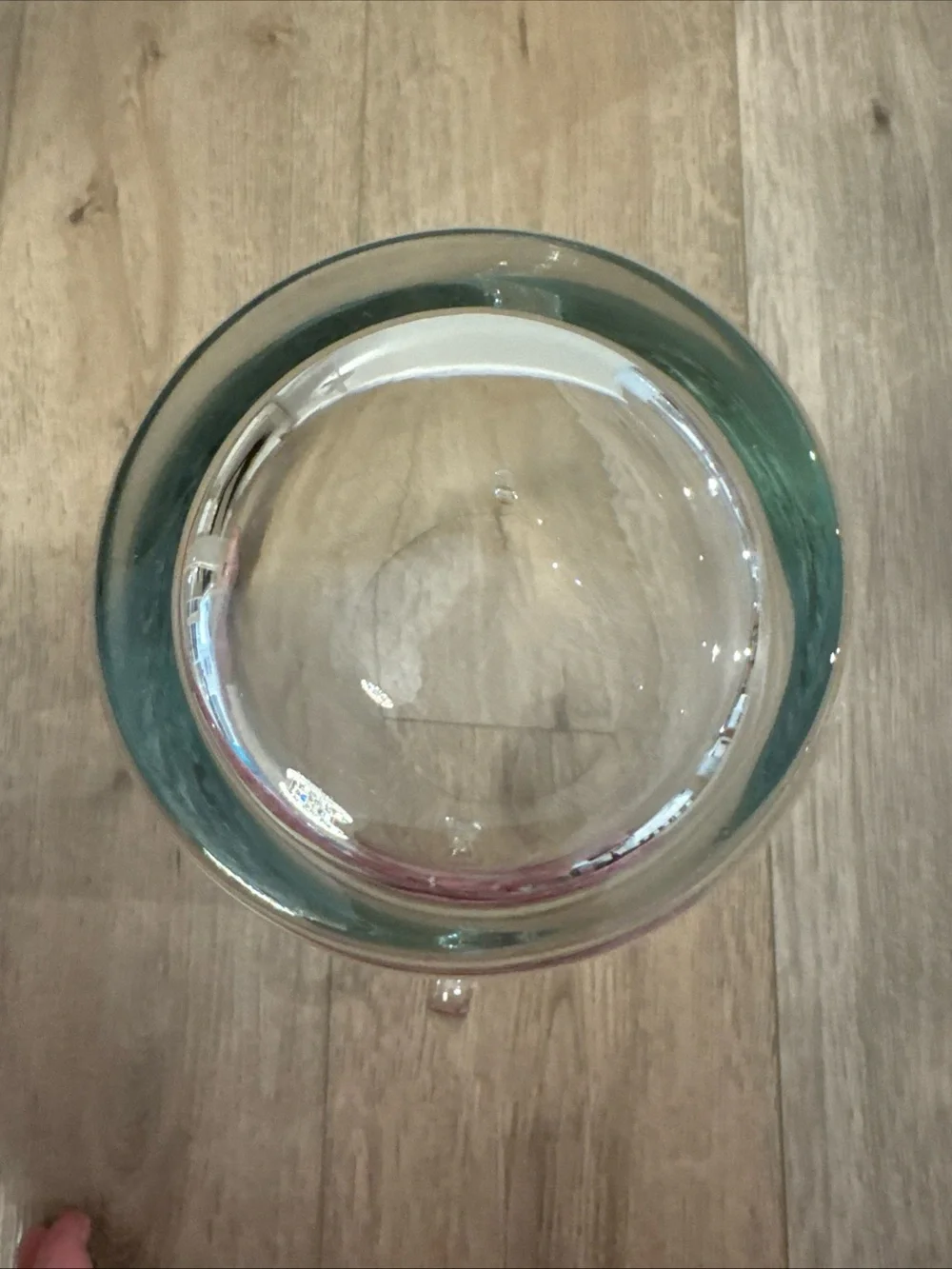 Handled Toscany 🍾Champagne Glass 🥂Ice Bucket - Vase - Handblown in Romania 10”